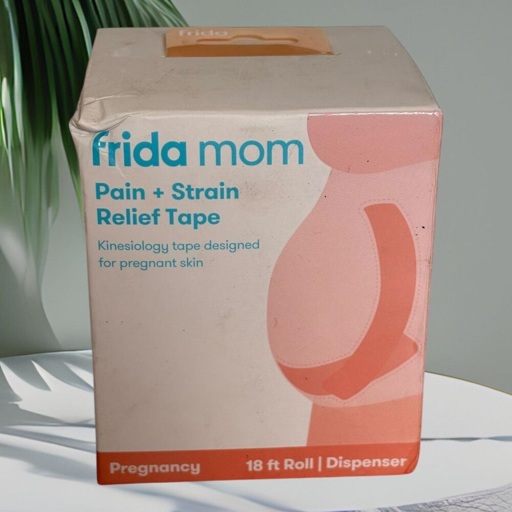 Frida Mom Pregnancy Skin Pain Strain Relief Tape for Maternity Belly w dispenser